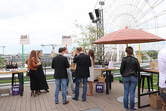 Grapes & Grooves - Rooftop Wein Festival 2019 am 31.05.+01.06.2019 auf der Hoch5 Dachterrasse am Ostbahnhof (&copy;Foto. Martin Schmitz)